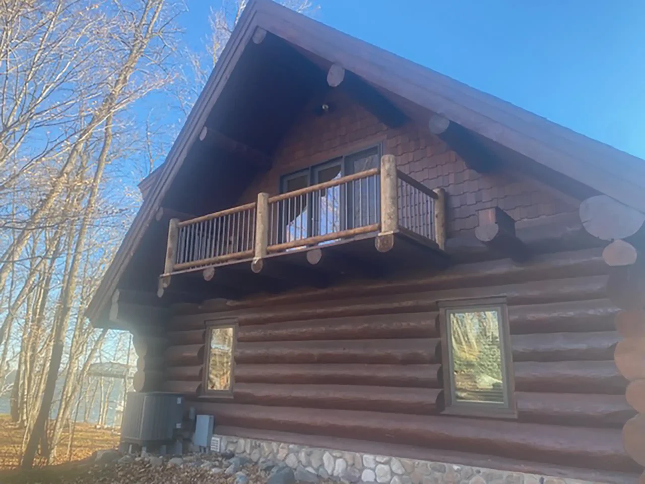 Cedar Home support structural posts in walker mn