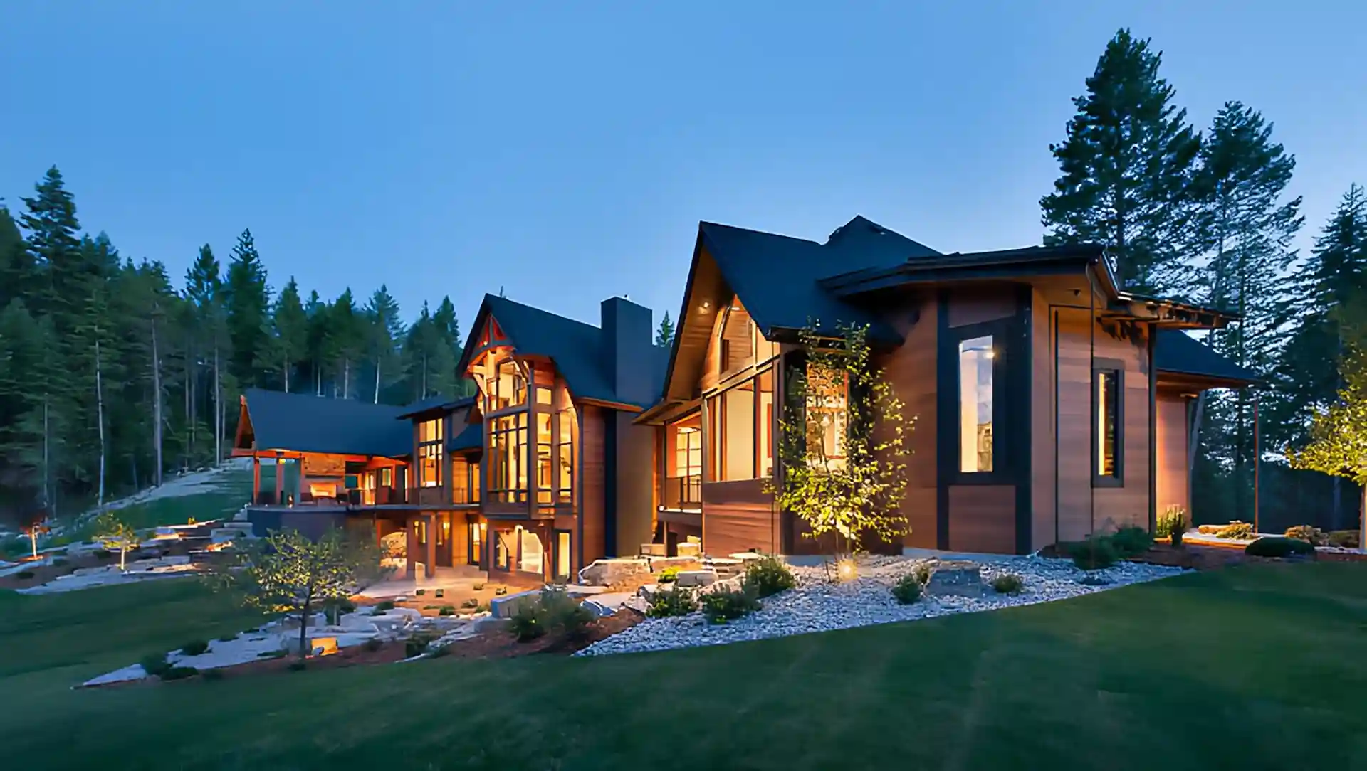 Safe decking with deck lighting